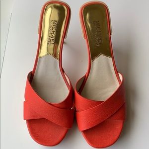 Michael Michael Kors salmon sandal